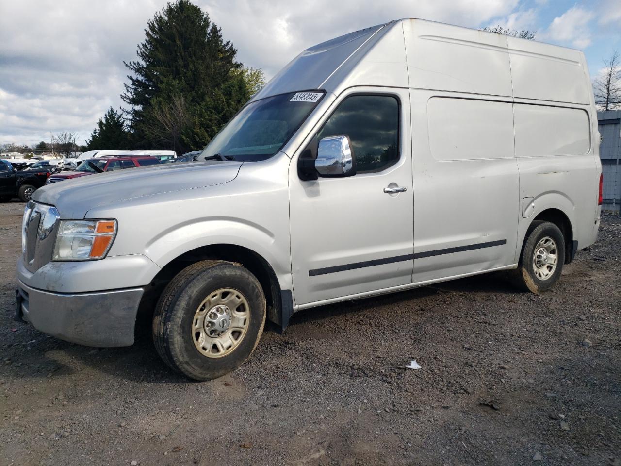 2012 Nissan Nv 2500 en Venta en Finksburg, MD - Rear End