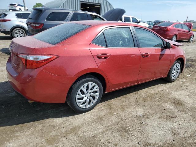 Sedans TOYOTA COROLLA 2016 Burgundy