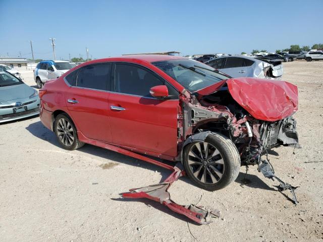  NISSAN SENTRA 2016 Красный