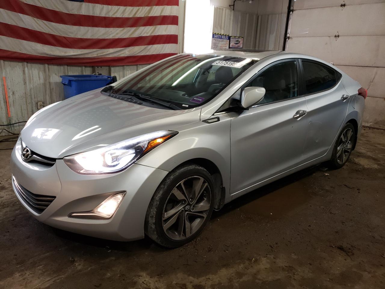 2014 Hyundai Elantra Se de vânzare în Lyman, ME - Side