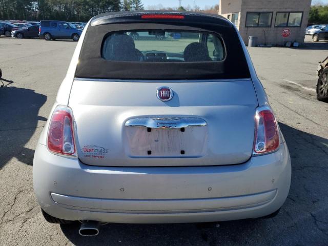 Кабриолеты FIAT 500 2012 Серебристый