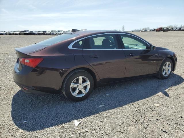  CHEVROLET MALIBU 2021 Бордовий