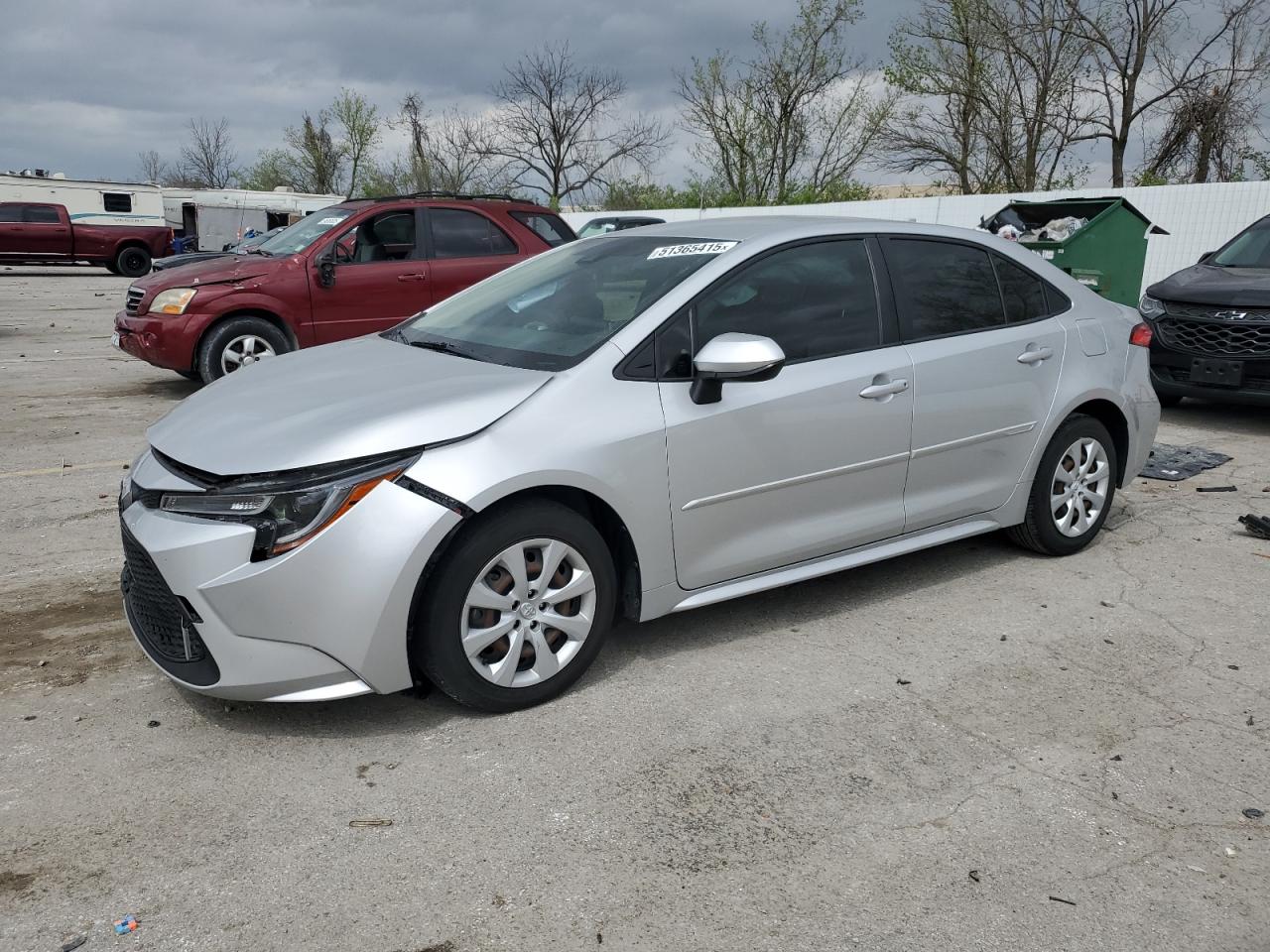 2020 Toyota Corolla Le en Venta en Bridgeton, MO - Front End