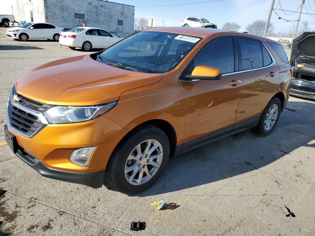 2018 Chevrolet Equinox Lt იყიდება Chicago Heights-ში, IL - Front End