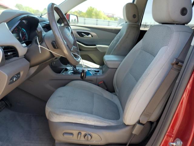  CHEVROLET TRAVERSE 2019 Красный