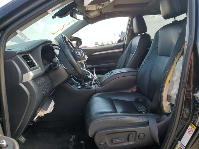  TOYOTA HIGHLANDER 2019 Черный