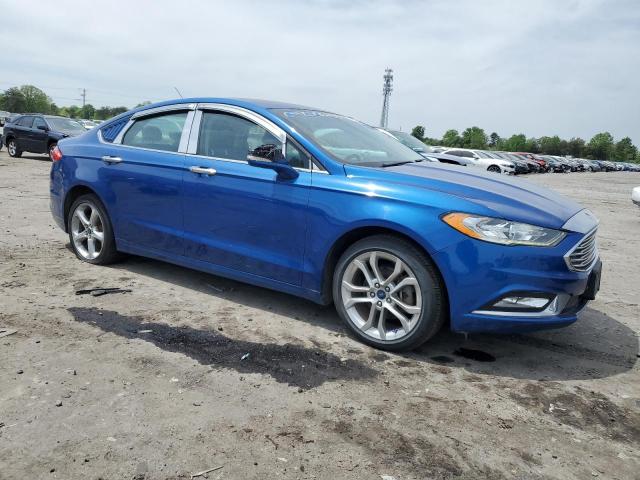 Sedans FORD FUSION 2017 Blue