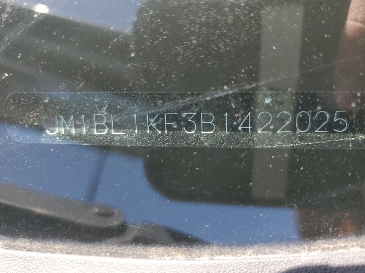 2011 Mazda 3 I VIN: JM1BL1KF3B1422025 Lot: 53072915