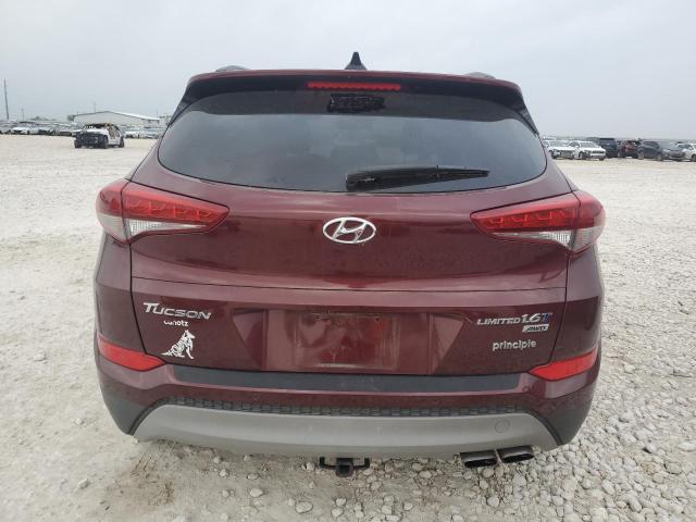 Parquets HYUNDAI TUCSON 2017 Czerwony