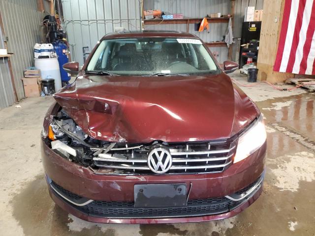  VOLKSWAGEN PASSAT 2012 Burgundy