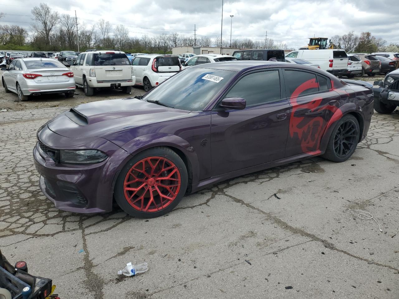 2020 Dodge Charger Scat Pack en Venta en Fort Wayne, IN - Side