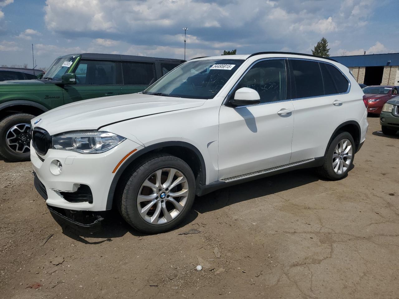 2016 Bmw X5 Xdrive35I на продаже в Woodhaven, MI - Front End