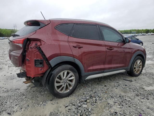 HYUNDAI TUCSON 2017 Burgundy