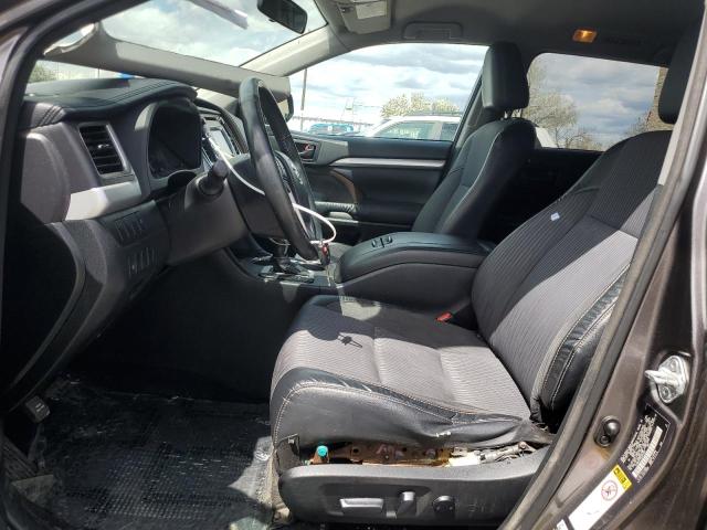  TOYOTA HIGHLANDER 2014 Szary