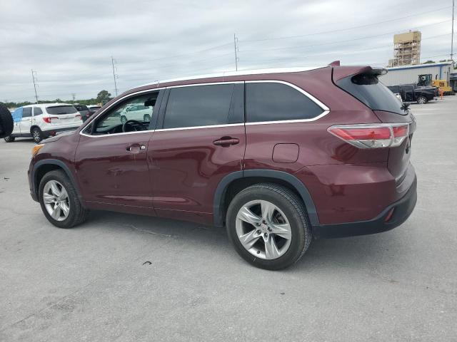 Parquets TOYOTA HIGHLANDER 2015 Burgundy