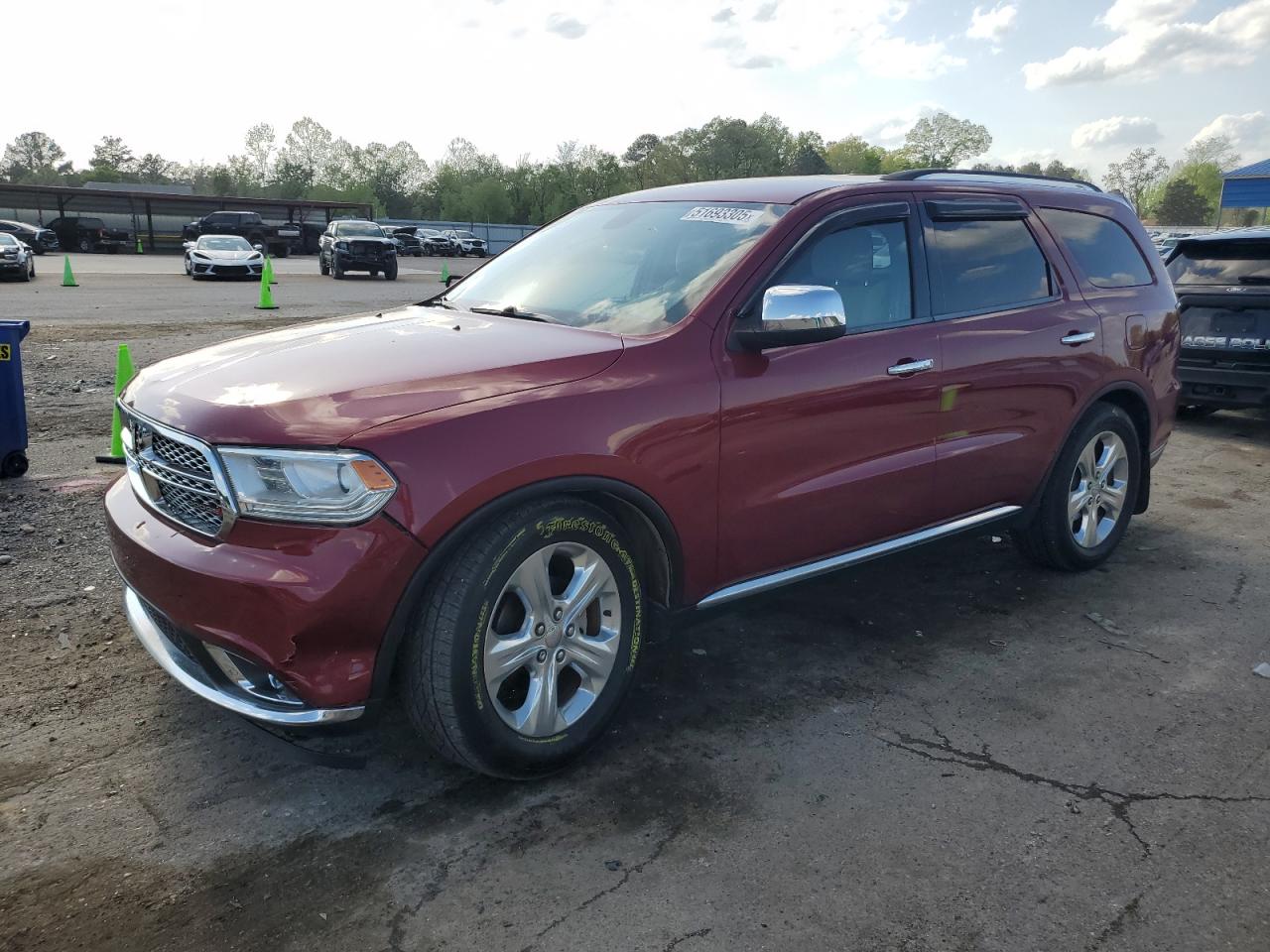 2015 Dodge Durango Sxt იყიდება Florence-ში, MS - Front End