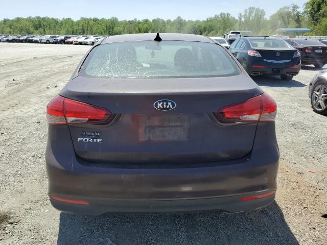  KIA FORTE 2017 Бордовый