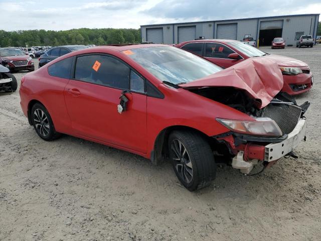 Coupet HONDA CIVIC 2013 Czerwony