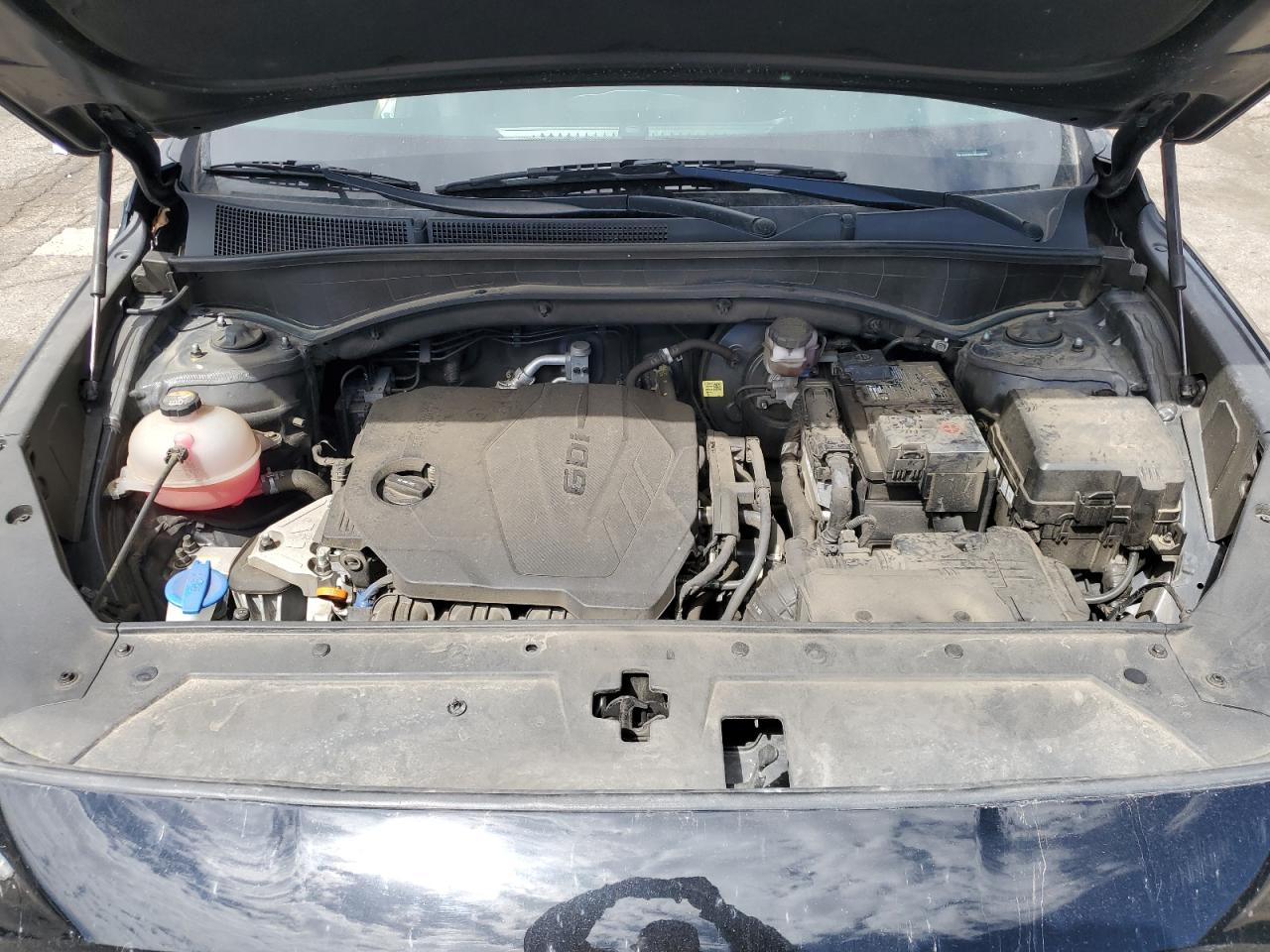 2021 Hyundai Santa Fe Sel VIN: 5NMS6DAJ9MH309297 Lot: 55181395