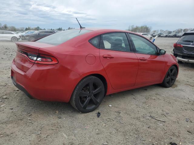 Sedans DODGE DART 2015 Czerwony