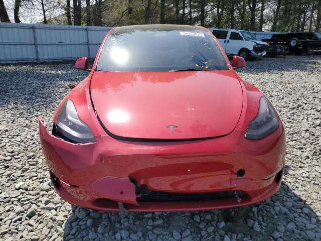  TESLA MODEL Y 2021 Czerwony