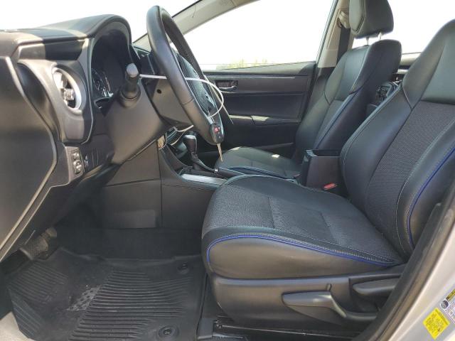  TOYOTA COROLLA 2018 Серебристый