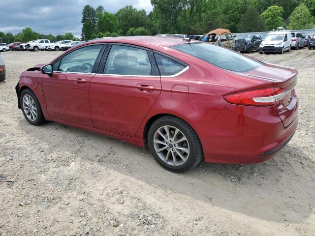 Седани FORD FUSION 2017 Бордовий