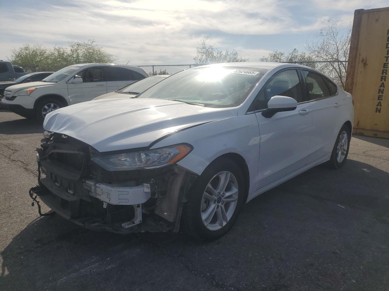 2018 Ford Fusion Se იყიდება North Las Vegas-ში, NV - Front End