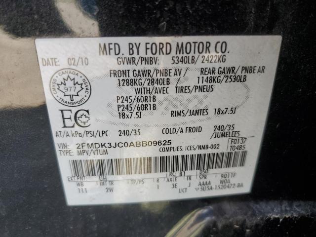 2010 FORD EDGE SEL