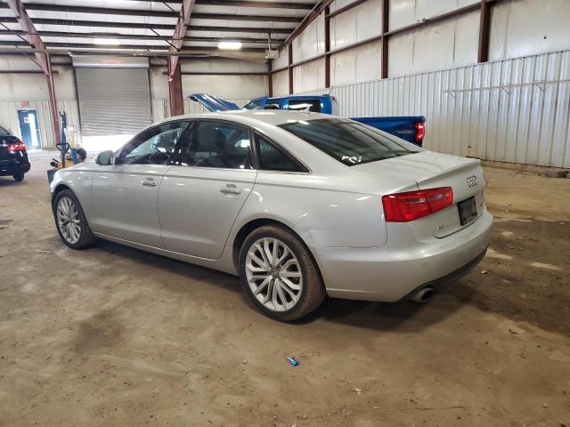  AUDI A6 2014 Серебристый