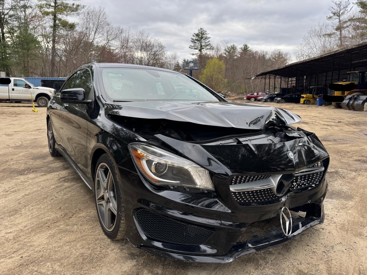 2015 Mercedes-Benz Cla 250 4Matic de vânzare în North Billerica, MA - Normal Wear