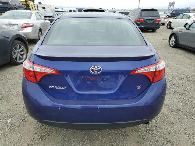  TOYOTA COROLLA 2016 Синий