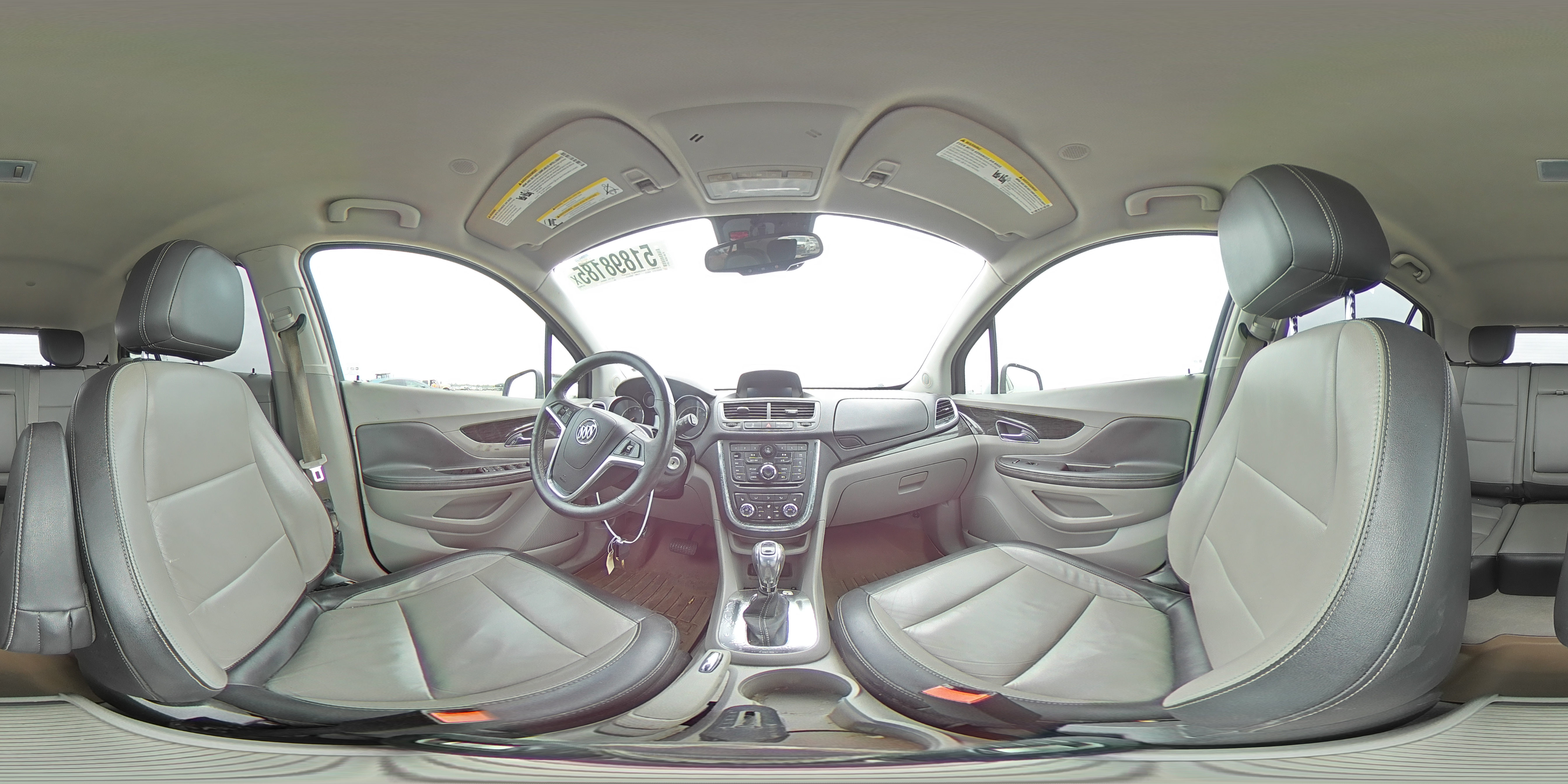 2015 BUICK ENCORE with FRONT END damage, VIN KL4CJCSB9FB155860