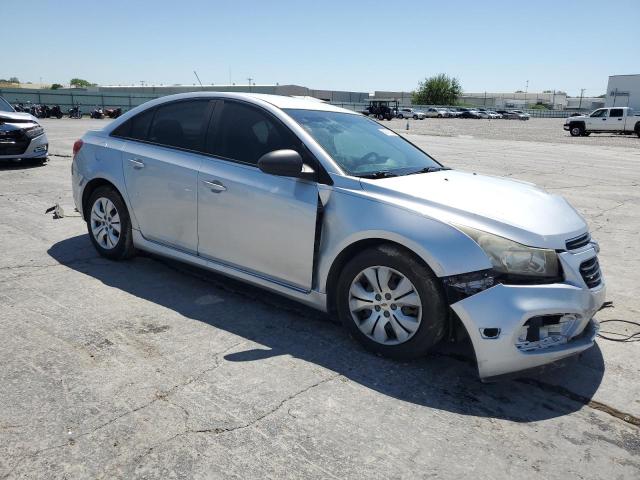 Седани CHEVROLET CRUZE 2015 Сріблястий