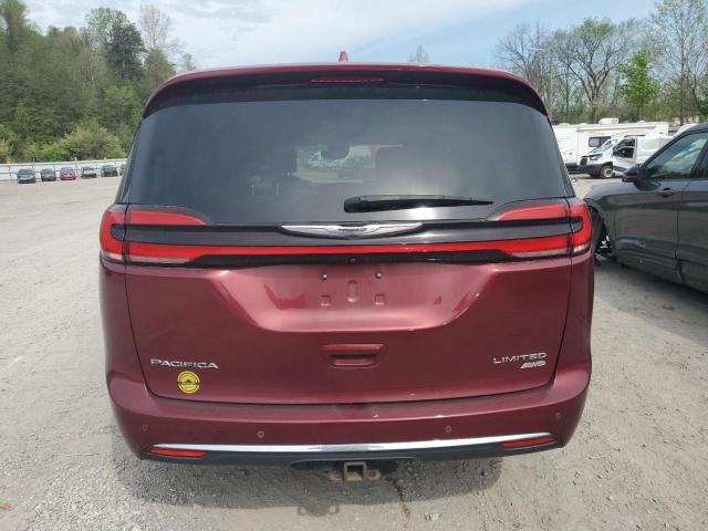  CHRYSLER PACIFICA 2021 Бордовий