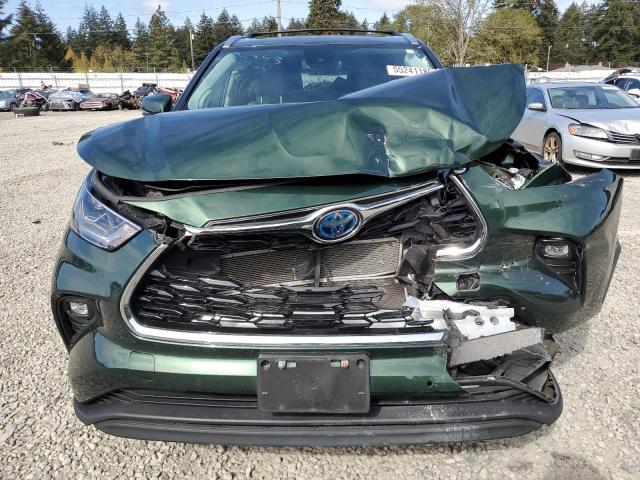 TOYOTA HIGHLANDER 2023 Zielony