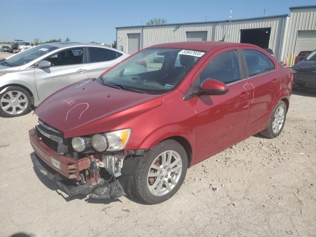  CHEVROLET SONIC 2012 Красный