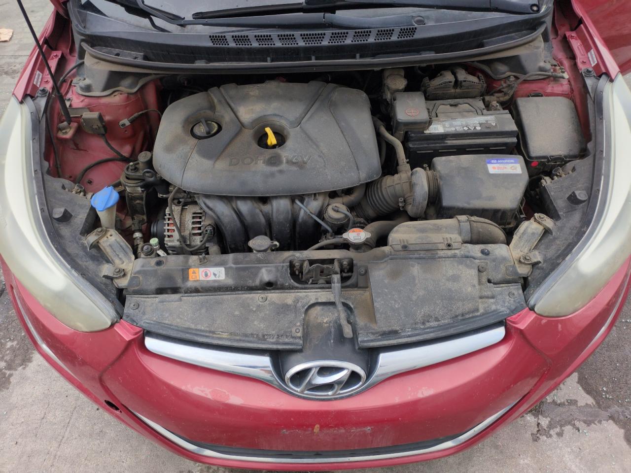 2014 Hyundai Elantra Se VIN: KMHDH4AEXEU160894 Lot: 51998425