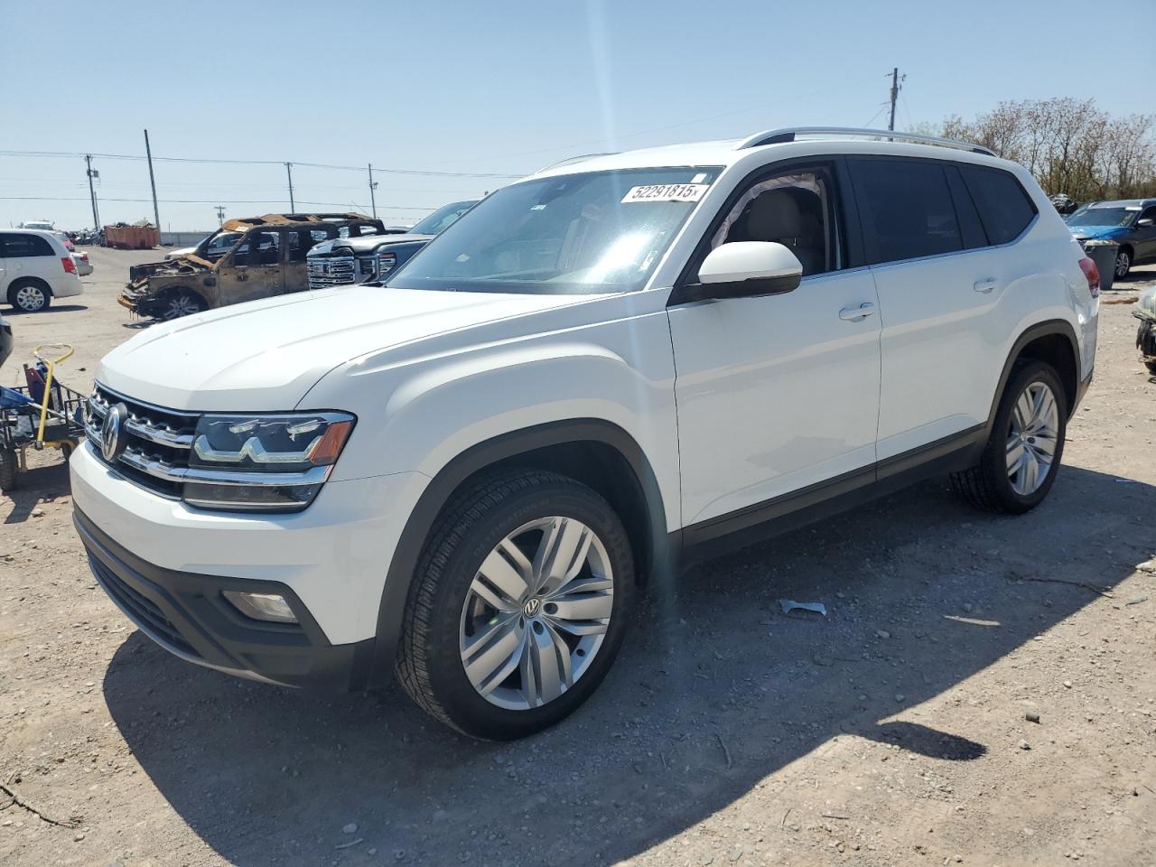 2019 Volkswagen Atlas Se en Venta en Oklahoma City, OK - Side