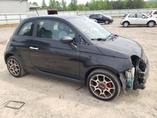  FIAT 500 2013 Чорний
