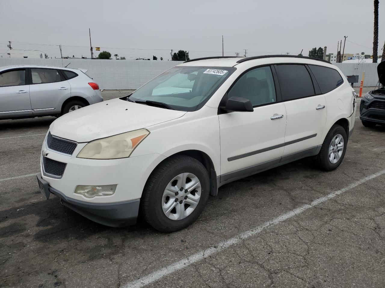 2010 Chevrolet Traverse Ls de vânzare în Van Nuys, CA - Side