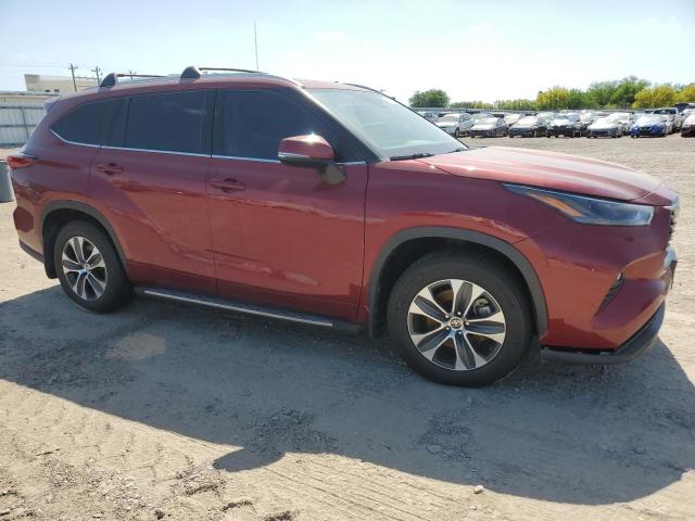  TOYOTA HIGHLANDER 2022 Red