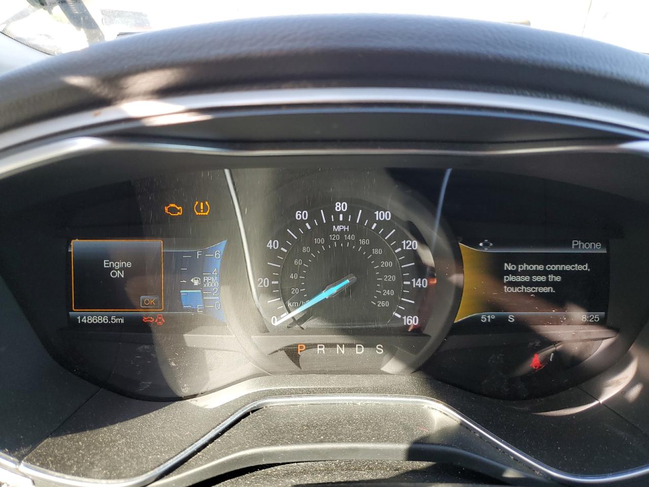 2016 Ford Fusion Se VIN: 3FA6P0H9XGR274573 Lot: 51225715