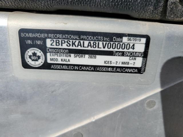 2020 SKIDOO EXPEDITION