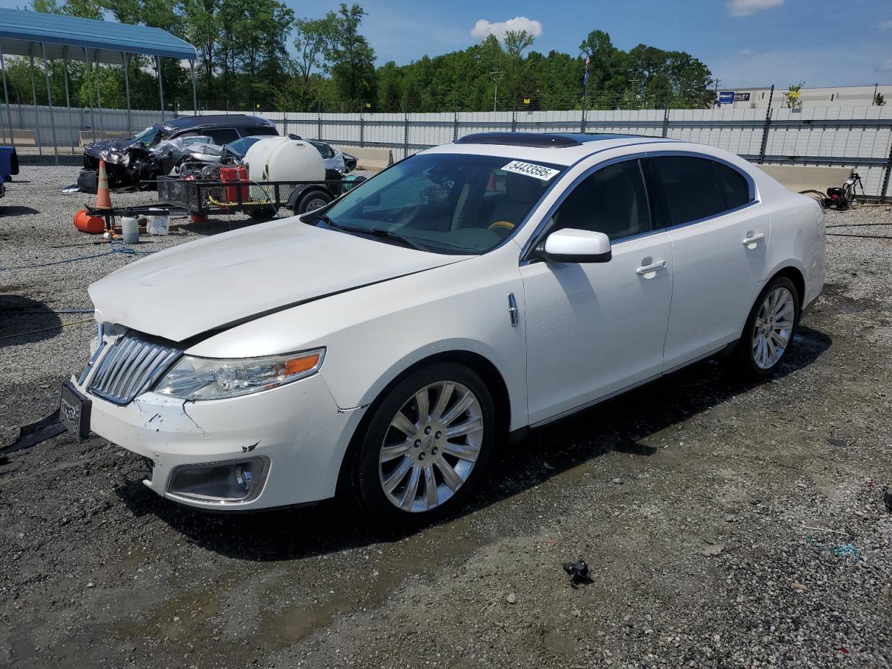 2012 Lincoln Mks на продаже в Spartanburg, SC - Front End