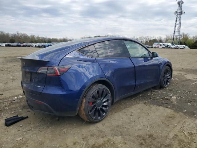  TESLA MODEL Y 2022 Granatowy
