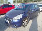 2014 PEUGEOT 208 ACTIVE for sale at Copart BELFAST