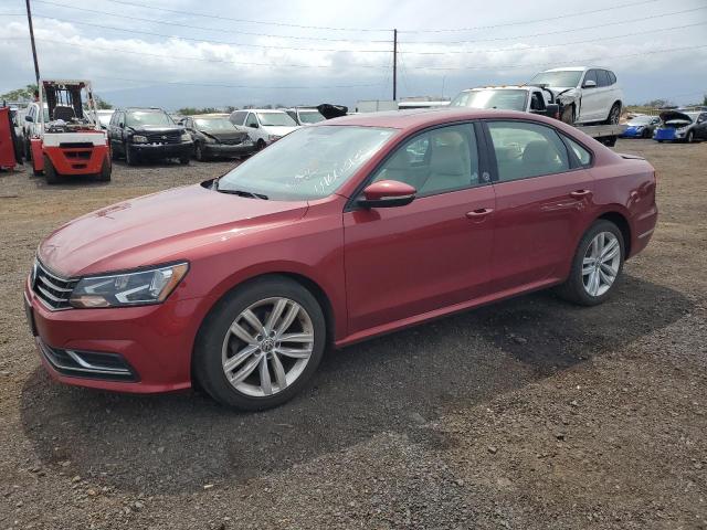 VOLKSWAGEN PASSAT 2019 Czerwony