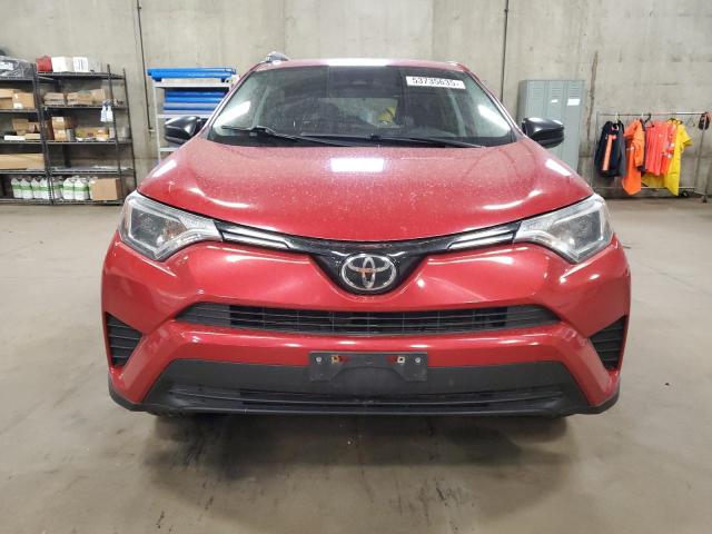  TOYOTA RAV4 2017 Красный