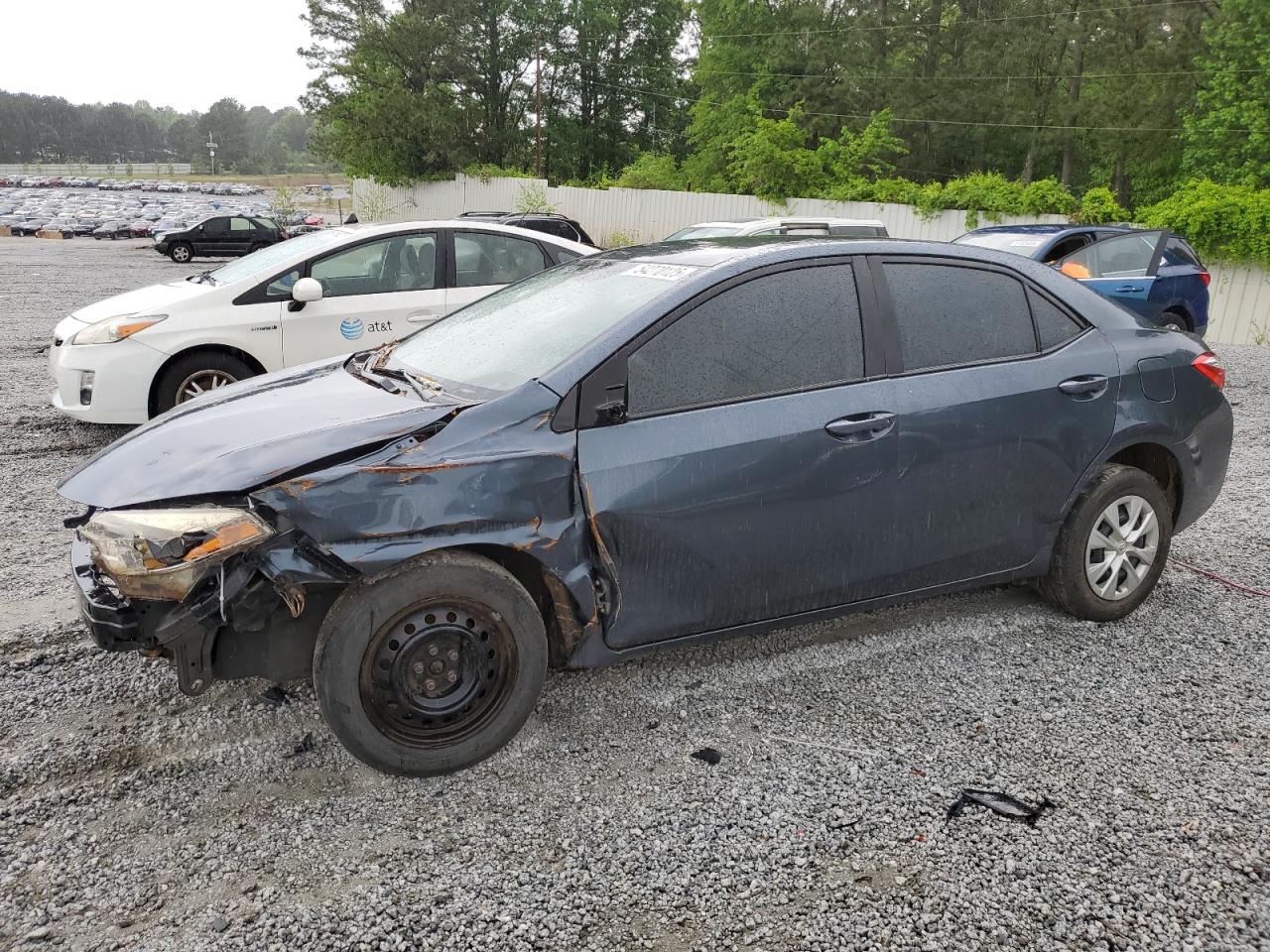 2015 Toyota Corolla L de vânzare în Fairburn, GA - Front End
